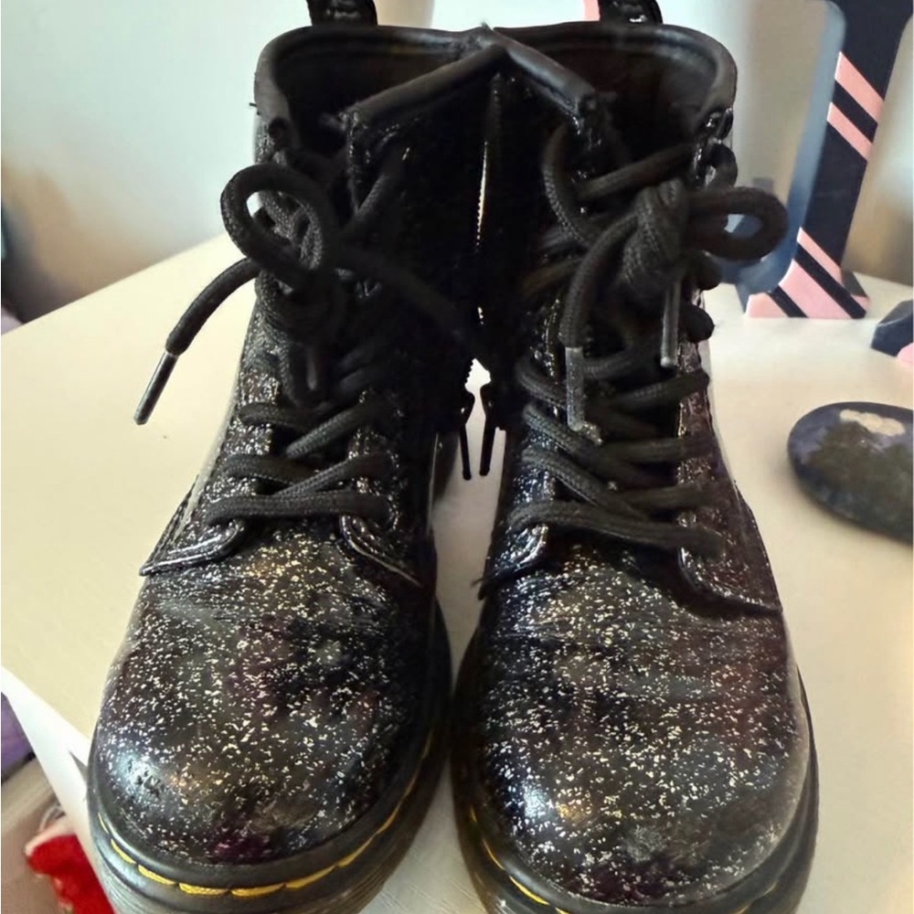 Dr Marten Toddler Combat Boots